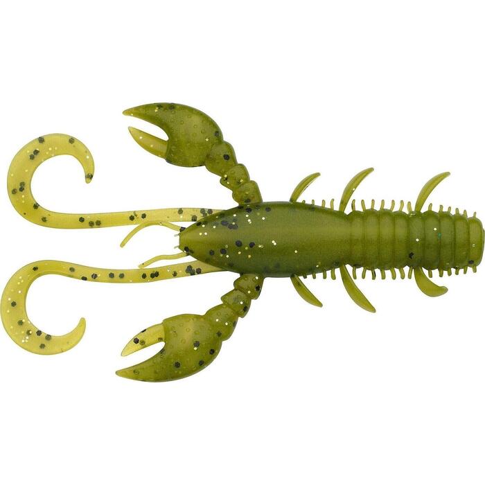 Berkley Pulse Realistic Craw 10cm Green Olive 6st