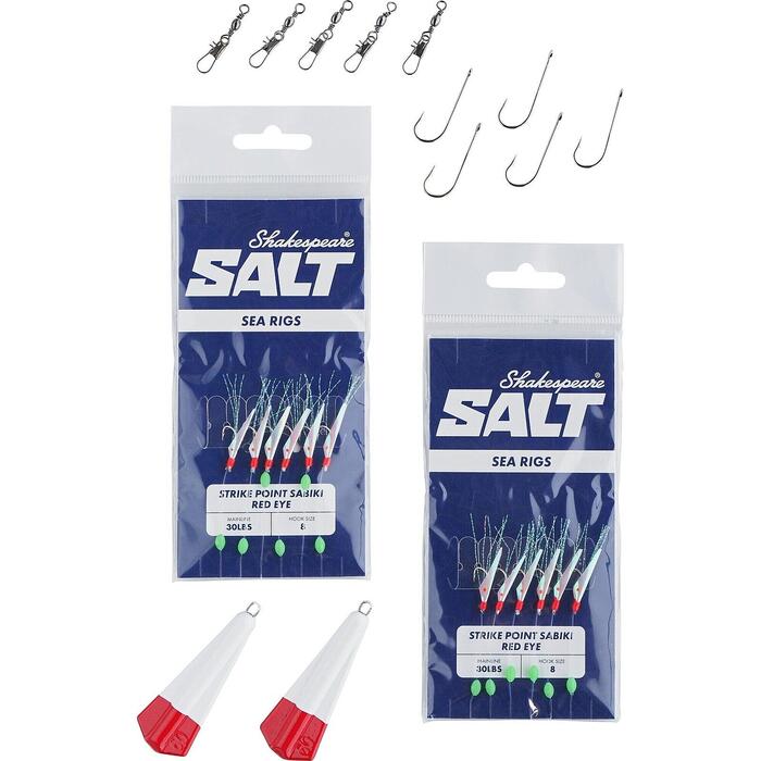 Shakespeare Salt Herring Hustler Combo Set 3.0m 0-90gr
