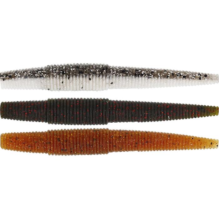 Westin Ned Worm 9cm 5gr Clear Water Mix 6pcs