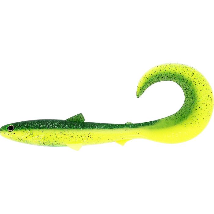 Westin BullTeez Curltail 10cm 6gr Fireflash 2pcs