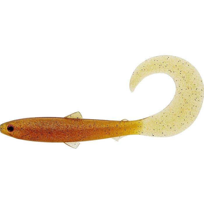 Westin BullTeez Curltail 10cm 6gr Motoroil Pepper 2pcs