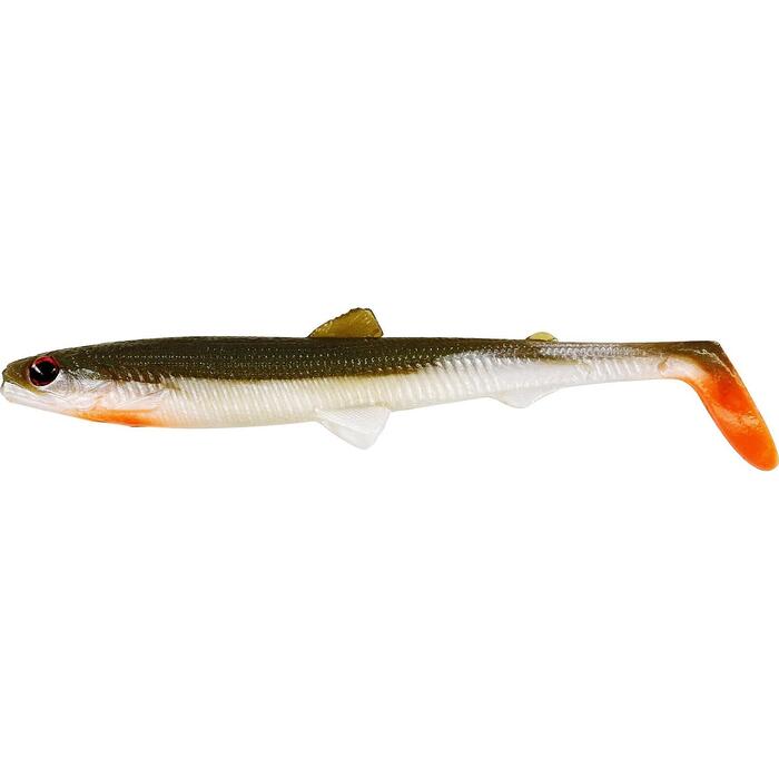 Westin BullTeez Shadtail 12.5cm 16gr Bass Orange 2pcs