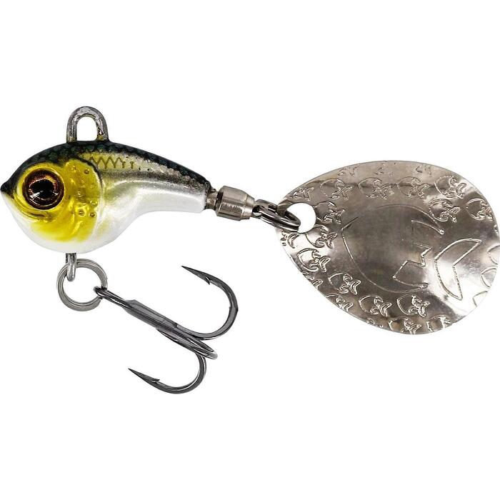 Westin DropBite Tungsten Spin Tail Jig 1,6cm 7gr Headlight