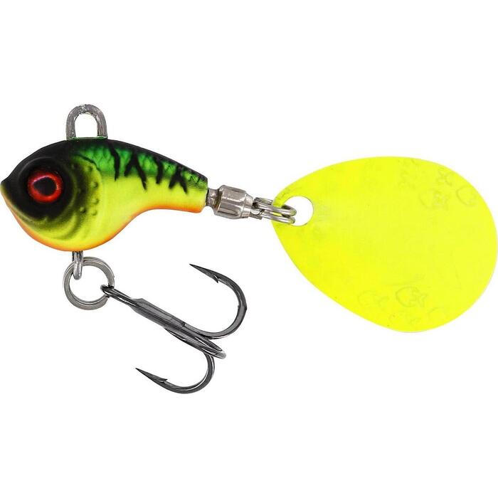 Westin DropBite Tungsten Spin Tail Jig 1,6cm 7gr Firetiger