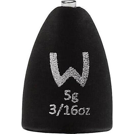 Westin Add-It Tungsten Bullet Weights 5gr Matte Black 4pcs