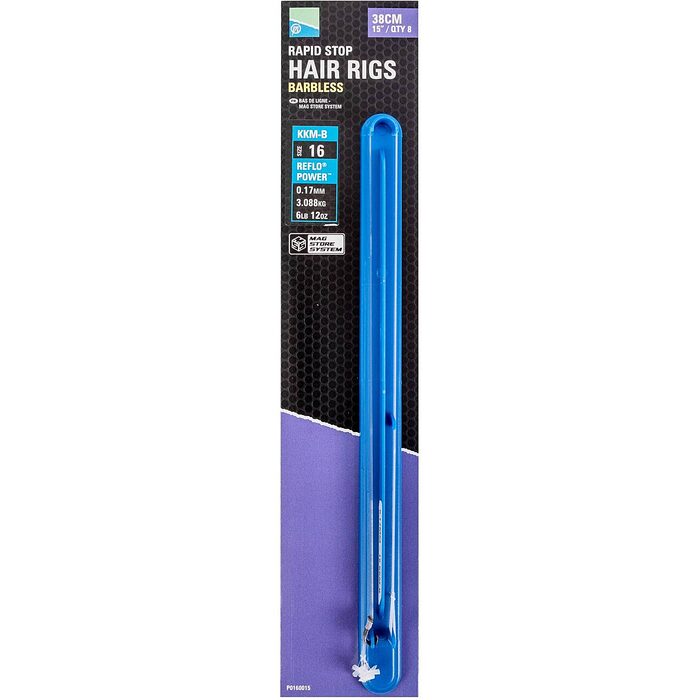 Preston KKM-B Mag Store Rapid Stop Hair Rigs 10cm H12