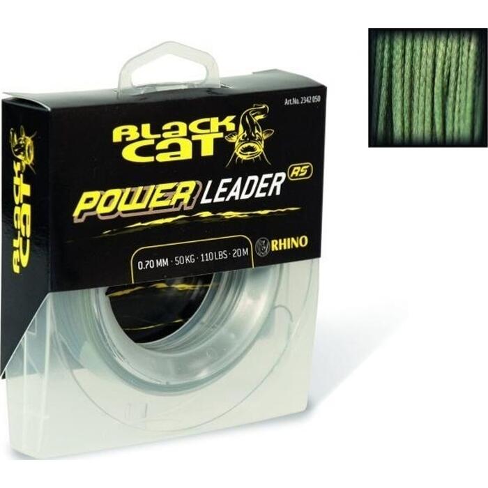 Black Cat Power Leader Ø1,00mm 20m 80kg