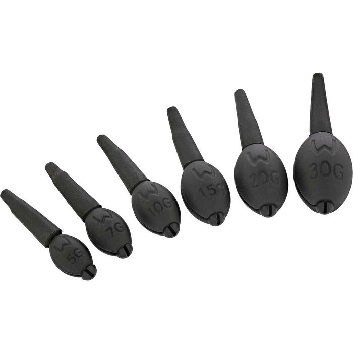 Westin Adjustable Float Weights 30g Matte Black