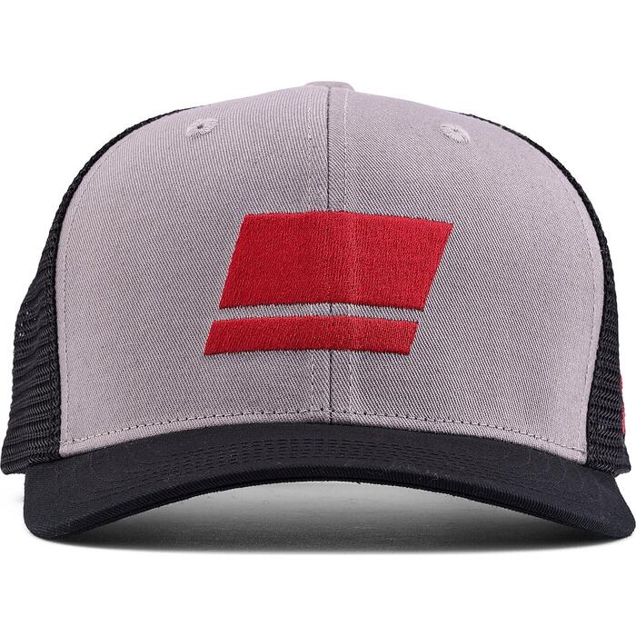 Abu Garcia Flag Trucker Grey Red Black