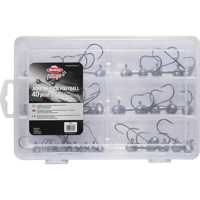 Berkley Fusion19 Jighead Football Pack 40pcs