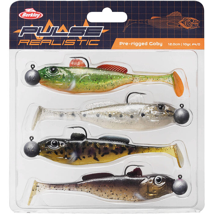 Berkley Pulse Realistic Goby Prerigged 12cm 14gr 4st