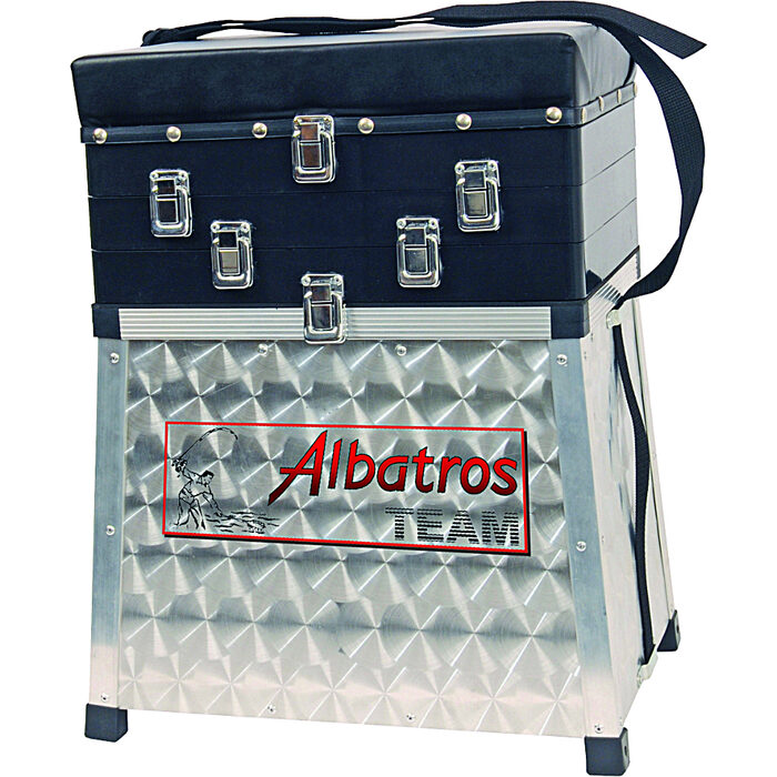 Albatros Aluminium Zitmand ABS 2-ladig