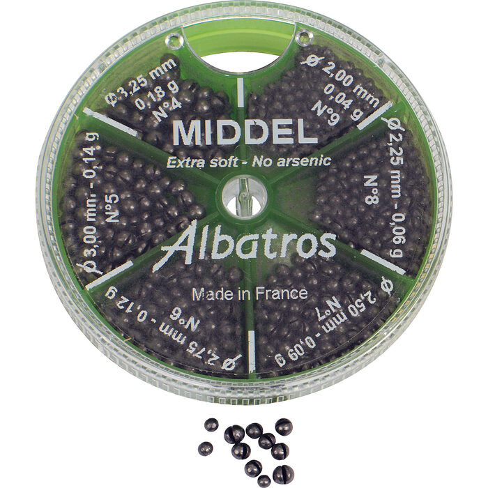 Albatros Franse Loodhagel Middel