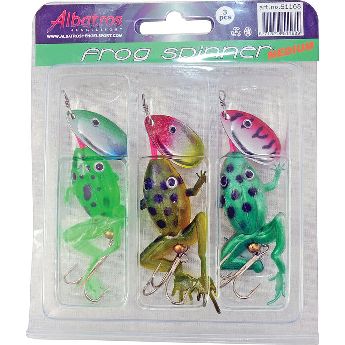 Albatros Spinnerkit Frog Spinkit 3-Delig