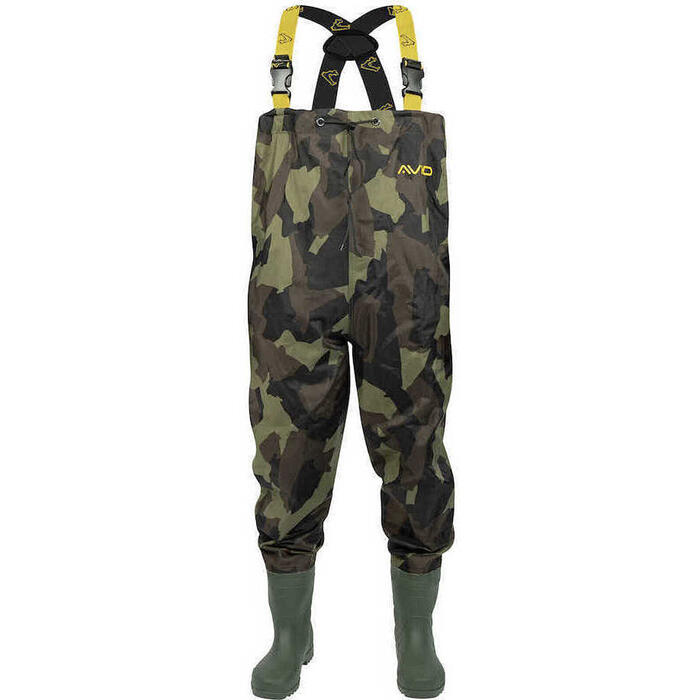 Avid 420D Camo Chest Waders 42