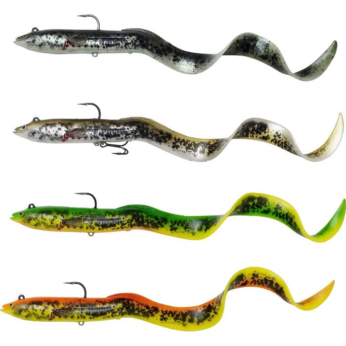 Savage Gear Real Eel 4D 20cm 38gr Black Green Pearl PHP