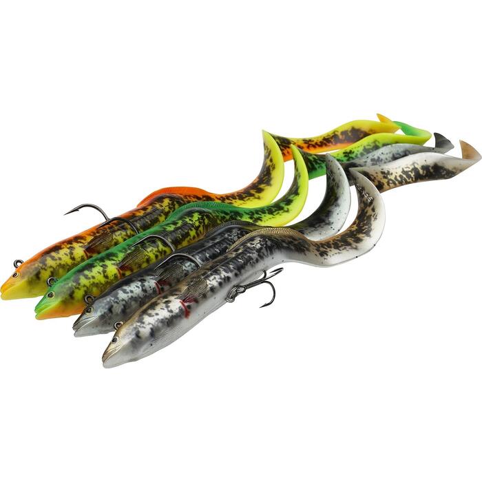 Savage Gear Real Eel 4D 20cm 38gr Black Green Pearl PHP