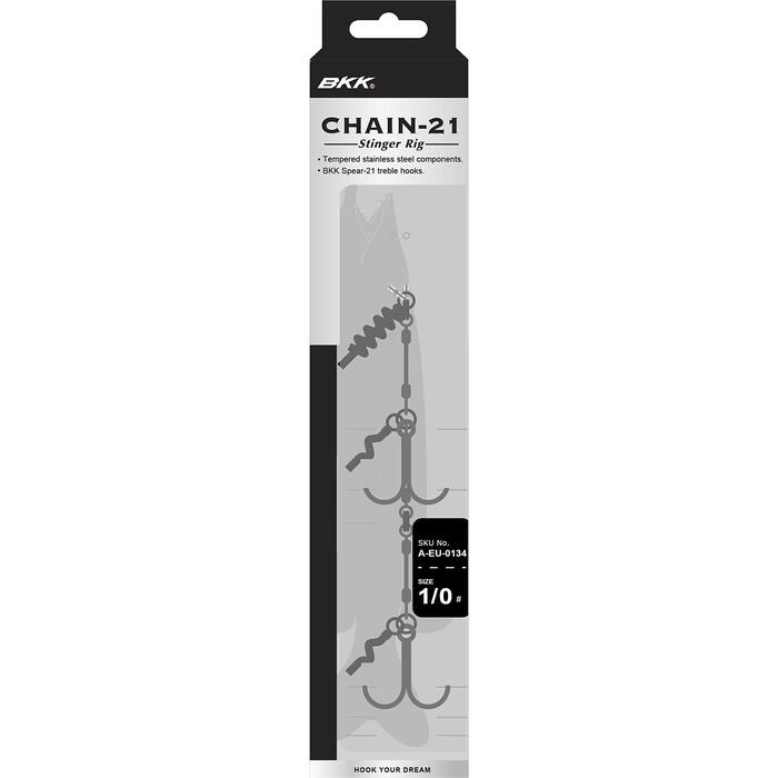 BKK Chain 21 Stinger Rig #2/0