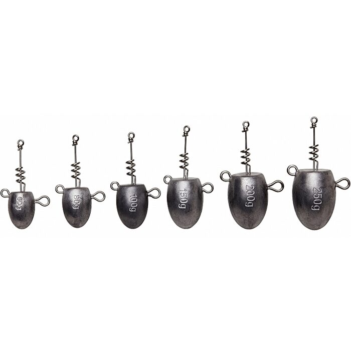 Savage Gear Bullet Cork Screw Head 100Gr Unpainted