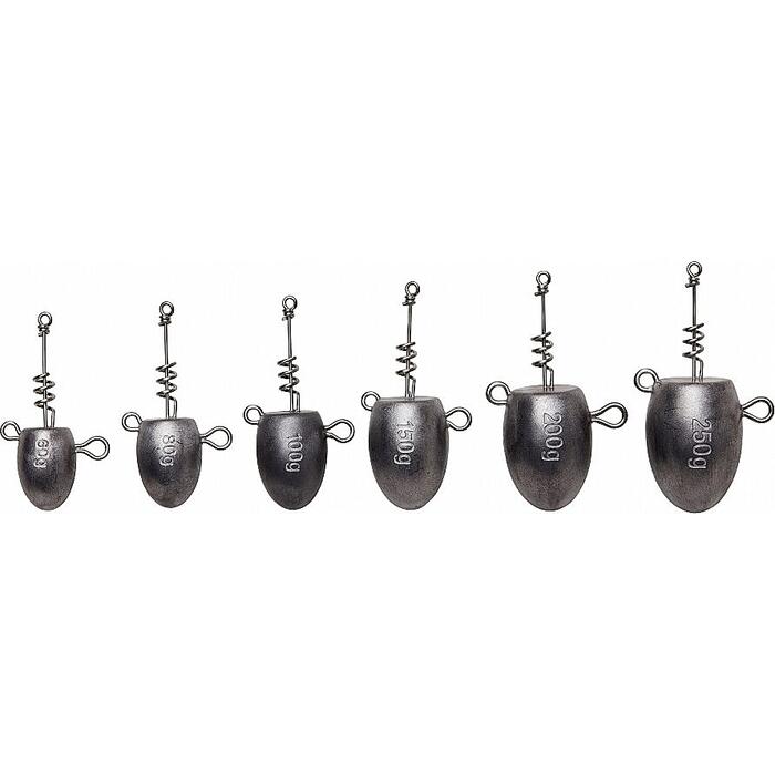 Savage Gear Bullet Cork Screw Head 60Gr Unpainted