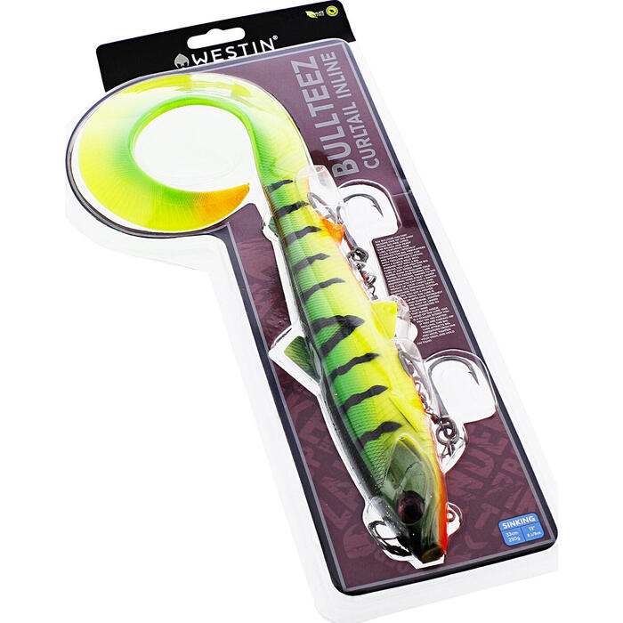Westin BullTeez Curltail Inline 33cm 230gr Natural Pike