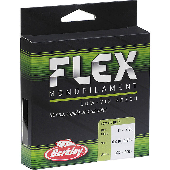 Berkley Flex Mono 0.10mm 300m Groen