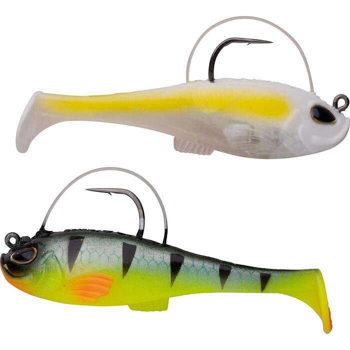 Berkley Agent E 8cm 18gr HD Chartreuse Shad & Firetiger