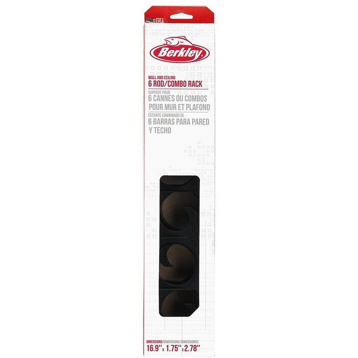 Berkley Wall And Ceiling 6 Rod Or Combo Rack