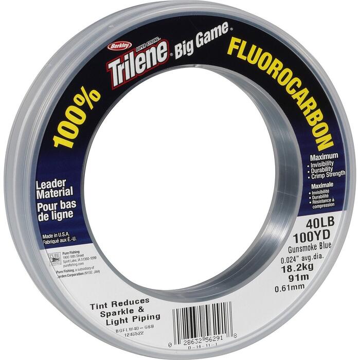Berkley Big Game Fluorocarbon Clear 0.81mm 68m