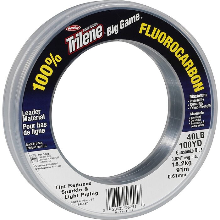 Berkley Big Game Fluorocarbon Clear 0.91mm 68m