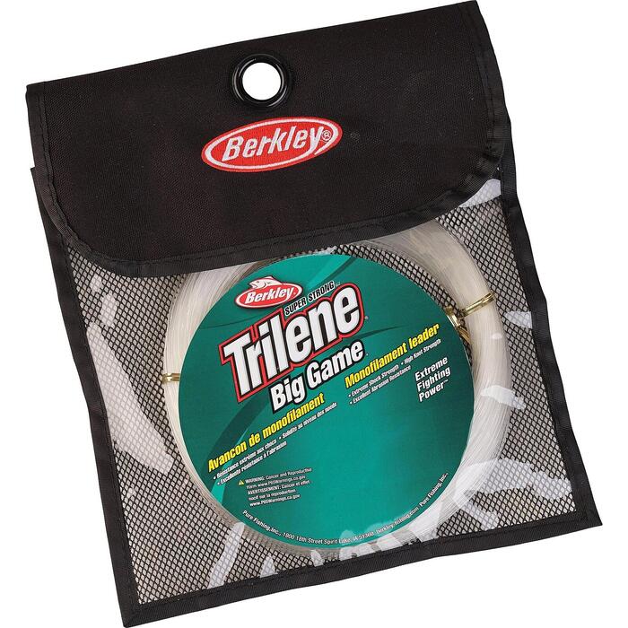 Berkley Big Game Mono Leader Clear 100m 1.09mm 130lb