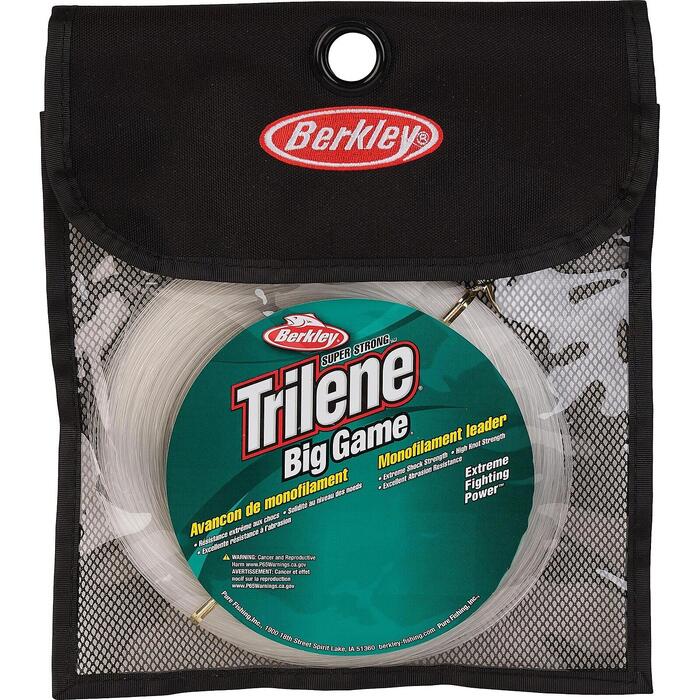 Berkley Big Game Mono Leader Clear 100m 1.19mm 150lb