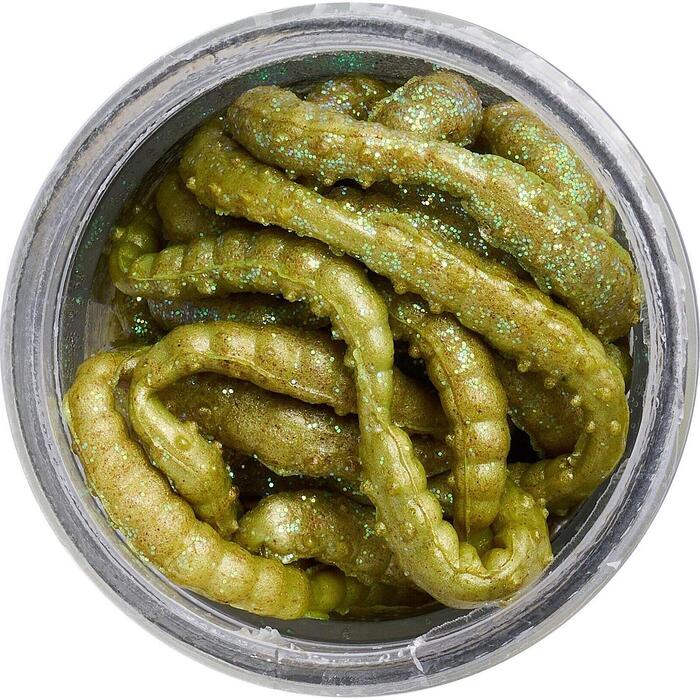 Berkley Powerbait Power Honey Worm Banaan Yellow-Scales