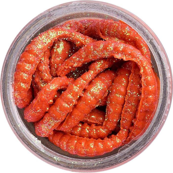Berkley Powerbait Power Honey Worm Banaan Orange-Scales