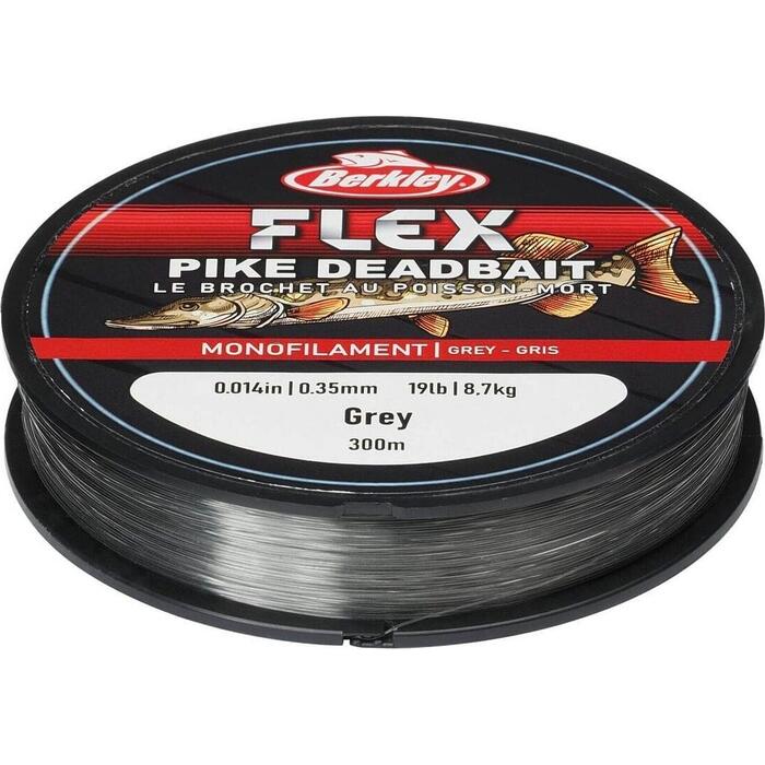 Berkley Flex Pike Deadbait Grey 300m 0.40mm