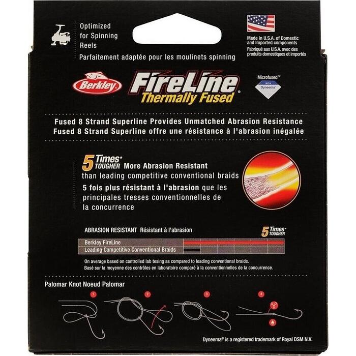 Berkley Fireline Fused Smoke 150m 0.15mm