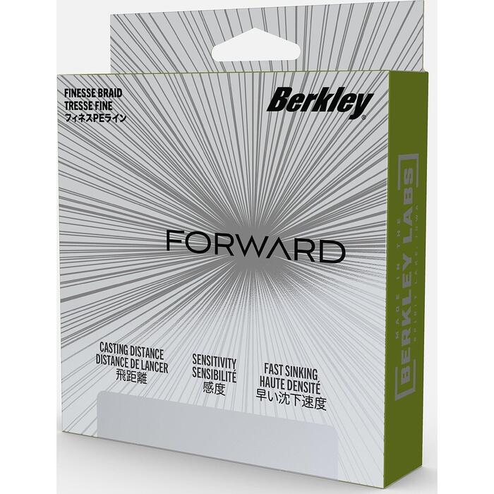 Berkley Forward Finesse Braid Low Vis Green 150m 0.08mm 3.9kg