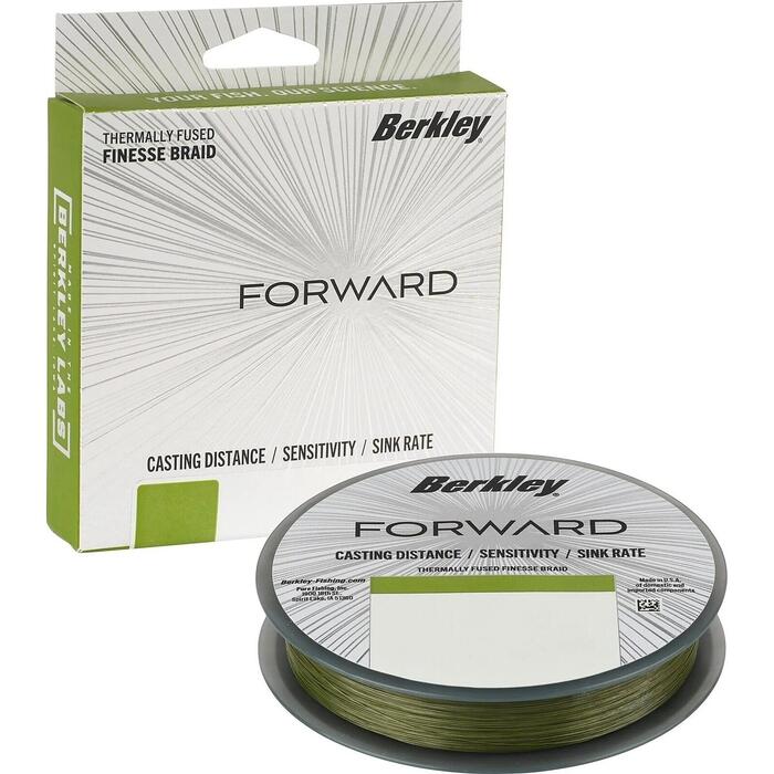 Berkley Forward Finesse Braid Low Vis Green 150m 0.08mm 3.9kg