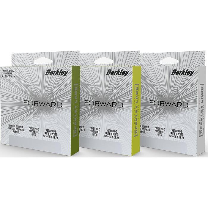 Berkley Forward Finesse Braid Low Vis Green 150m 0.12mm 5.7kg