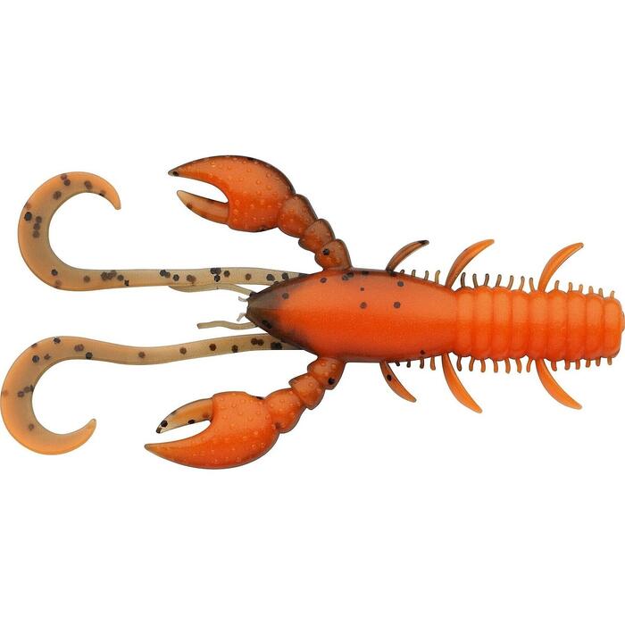 Berkley Pulse Realistic Craw 7cm Brown Orange UV 8st