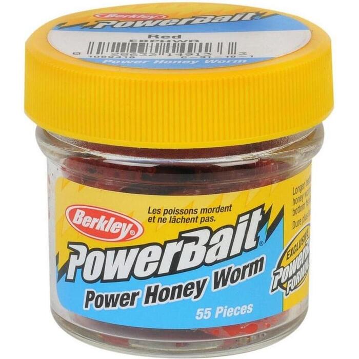 Berkley Honey Worm Red
