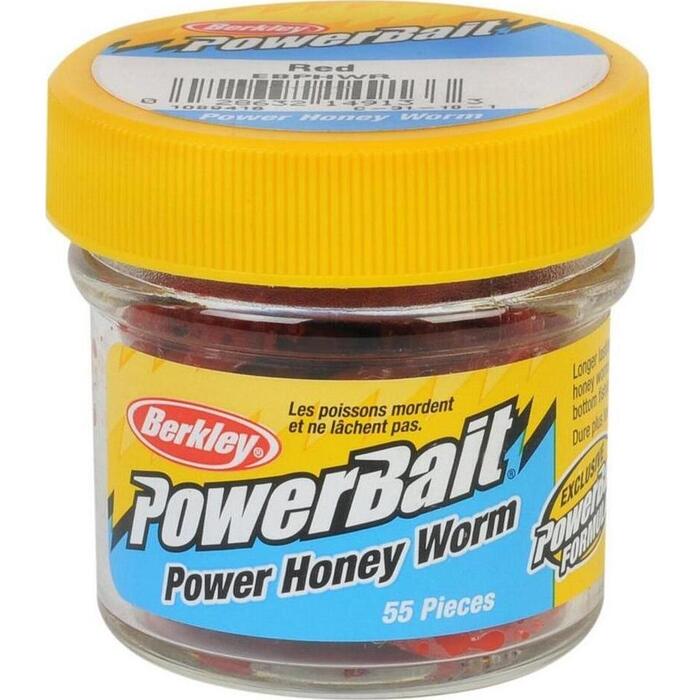 Berkley Powerbait Power Honey Worm Red