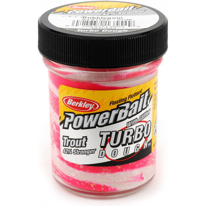 Berkley Powerbait Glitter Turbo Dough Bubblegum