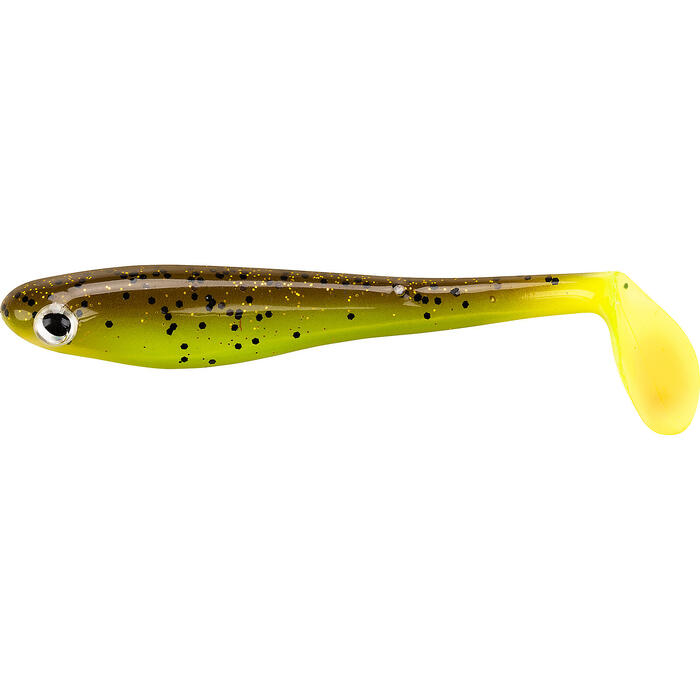 Berkley Powerbait Hollow Belly 10cm Brown Chartreuse