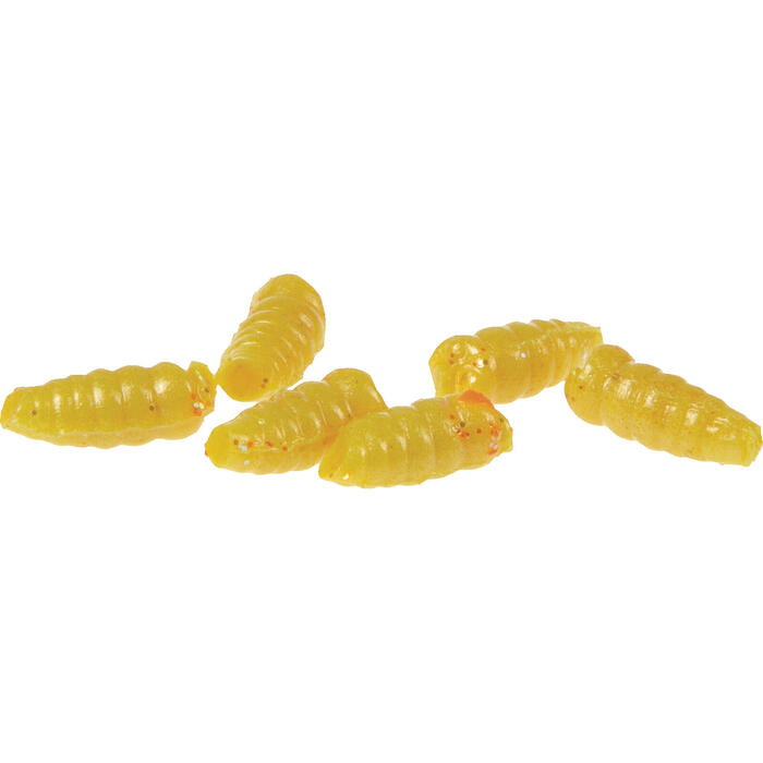 Berkley Powerbait Micro Maggots Geel