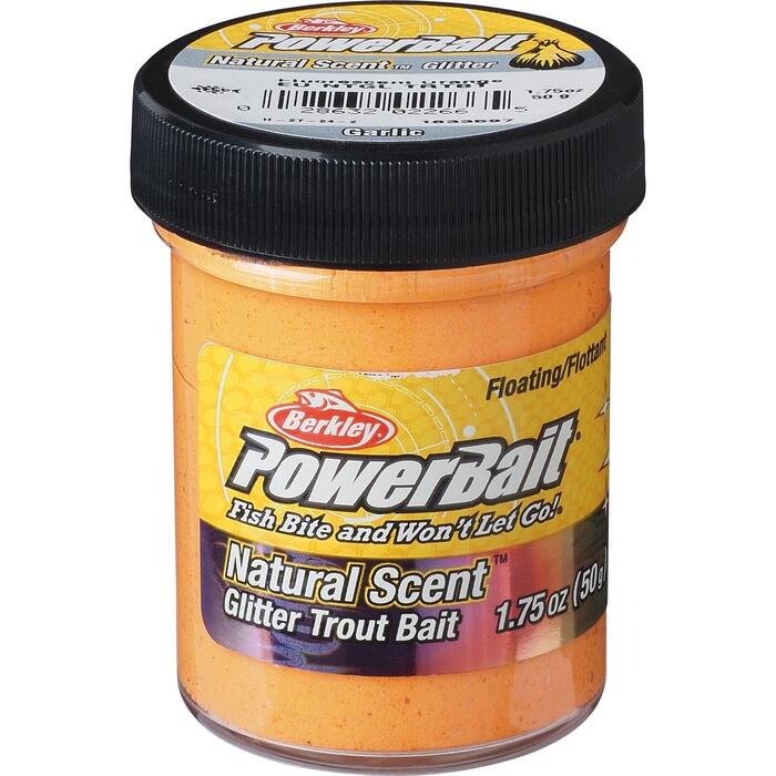 Berkley Powerbait Natural Glitter Cheese Fluo Orange