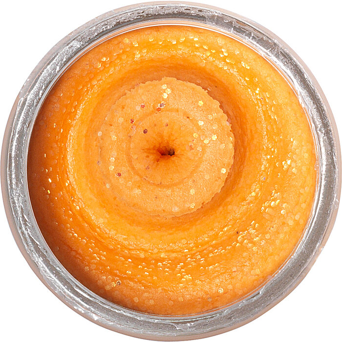 Berkley Powerbait Natural Glitter Bloodworm Fluo Orange