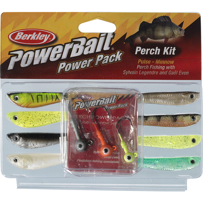 Berkley Powerbait Perch Minnow and Pulse Pro Pack