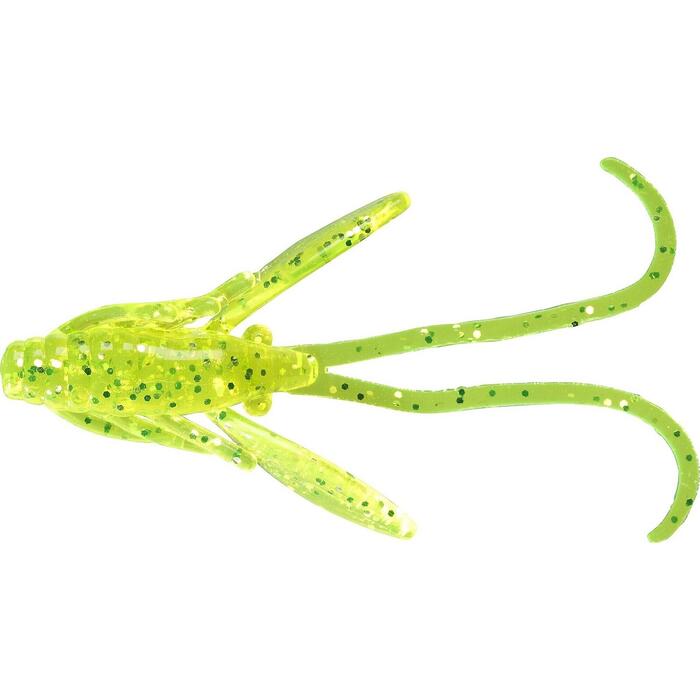 Berkley Powerbait Power Nymph 2.5cm Charteuse Silver Fleck