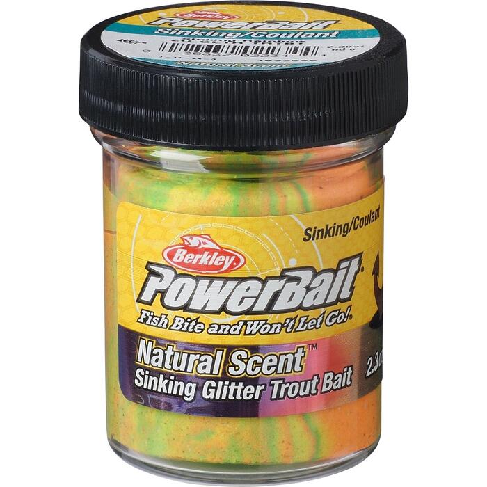 Berkley Powerbait Sinking Glitter Rainbow